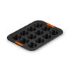 Forma na muffiny 40 x 30 cm, černá, ocel, Le Creuset