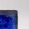 Servírovací talíř COBALT BLUE 26 x 16 cm, modrá, keramika, MIJ