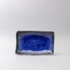 Servírovací talíř COBALT BLUE 26 x 16 cm, modrá, keramika, MIJ