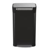 Pedálový odpadkový koš TITAN COMPACTOR 30146 30 l, černá, ocel, Joseph Joseph