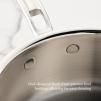 31769 Hestan ProBond Luxe 1.5qt Covered Saucepan 10