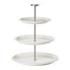 Etažér EAU 24 cm, bílá, porcelán, Zone Denmark