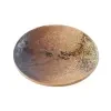Jídelní talíř WABI SABI 24 cm, hnědá, keramika, MIJ