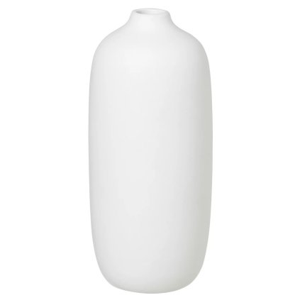 Vase CEOLA 18 cm, hvid, Blomus