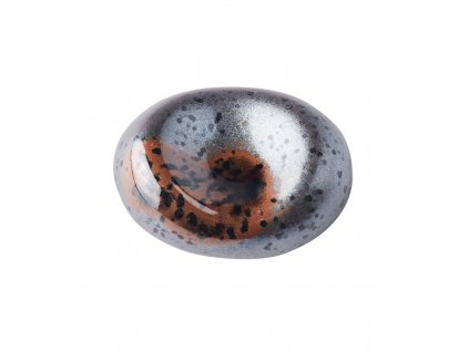 Spisepindeholder kiselsten MATT BLACK, porcelæn, MIJ
