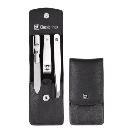 Manicuresæt CLASSIC INOX, sæt med 3 stk, sort, Zwilling