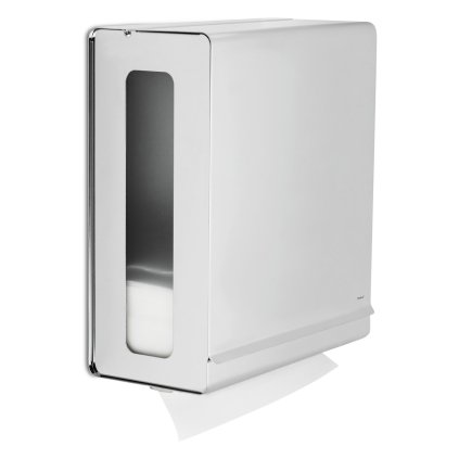 Papirhåndklædedispenser NEXIO, poleret rustfrit stål, Blomus