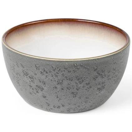 Serveringsskål 14 cm, grå/creme, Bitz