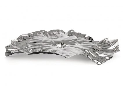 Dekorativ bakke LOTUS 45 cm, rustfrit stål, Alessi