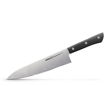 Kokkekniv HARAKIRI, sort, 20 cm, Samura