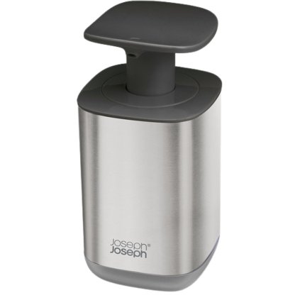 Sæbedispenser PRESTO 85164 350 ml, grå, Joseph Joseph