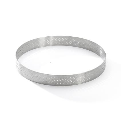Tærtering 15,5 cm, lav, rustfrit stål, de Buyer