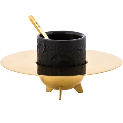 Espressosæt COSMIC DINER LUNAR, sæt med 3 stk, Seletti