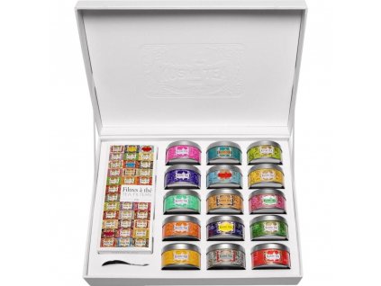 Tesæt THE COLLECTION, med filtre og ske, Kusmi Tea