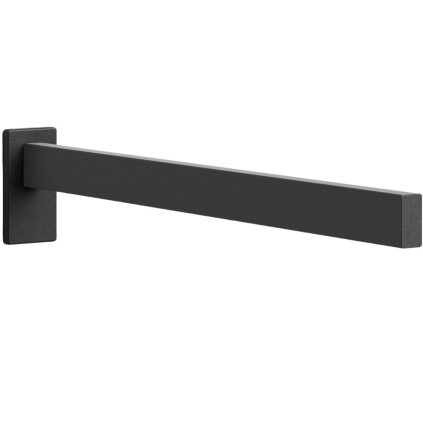 Håndklædestang LINEA 42 cm, sort, rustfrit stål, Zack