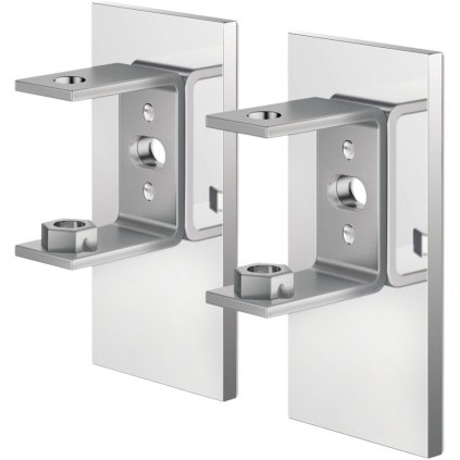 Vægbeslag LINEA 6 cm, poleret, rustfrit stål, Zack