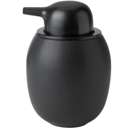 Sæbedispenser FJORD 300 ml, sort, stentøj, Stelton