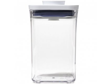 Opbevaringskrukke for køkkenting POP GOOD GRIPS 1,0 l, lille firkantet, plast, OXO