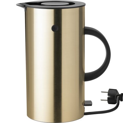 Elkedel EM77 1,5 l, messing, rustfrit stål, Stelton