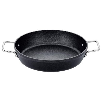 Serveringspande ADAMANT 32 cm, sort, aluminium, Fissler