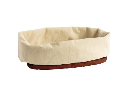 Brødkurv NBA180 38 cm, brun, bomuld, Pebbly