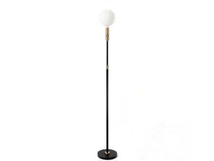 Gulvlampe POISE 170 cm, sort, stål, Tala