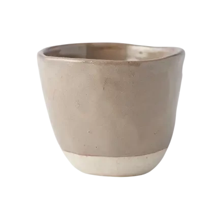 231532 salek lopsided 180 ml hneda keramika mij