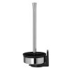 Reserverulleholder, skinnende stål, Brabantia