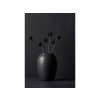 Vase 20 cm, sort, stentøj, Bitz
