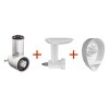 Tilbehør til KitchenAid stativmikser, sæt med 3 stk, skiver og strimler 5KSMVS, kødhakker 5KSMFGA, saftpresser 5JE, KitchenAid