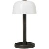 Bærbar bordlampe SOFT SPOT 24,5 cm, LED, råhvid, Rosendahl