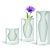 Vase ESMERALDA 23,5 cm, hvid, Philippi