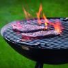 Ildplads FLAMES 56 cm, sort, Philippi