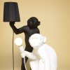 Bordlampe STANDING MONKEY 54 cm, sort, Seletti
