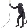 Bordlampe STANDING MONKEY 54 cm, sort, Seletti