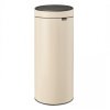 Tryklågsspand TOUCH BIN NEW 30 l, beige, Brabantia