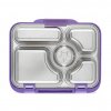 Madkasse PRESTO 5 925 ml, 5 rum, lavendel, Yumbox