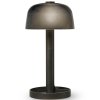 Bærbar bordlampe SOFT SPOT 24,5 cm, LED, røg, Rosendahl