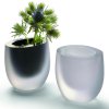 Vase OCHIO 15 cm, sort, glas, Philippi