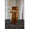 Vase TUBE 30 cm, rav, glas, Lyngby Glas