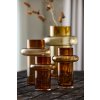 Vase TUBE 40 cm, rav, glas, Lyngby Glas