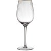 Rødvinsglas PALERMO GOLD, sæt med 4 stk, 300 ml, Lyngby Glas