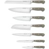 Knive i blok CLASSIC COLOUR , sæt med 8, velvet oyster, Wüsthof