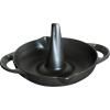 Lodret bradepande sort Staub