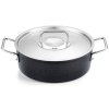 Lav kasserolle ADAMANT 28 cm, sort, aluminium, Fissler