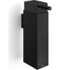 Sæbedispenser LINEA 190 ml, vægmonteret, sort, rustfrit stål, Zack