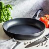 Non-stick-pande POSITANO 32 cm, sort, aluminium, Ballarini