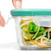 Opbevaringsbeholder for madvarer GOOD GRIPS 800 ml, grøn, glas, OXO