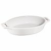Bagefad 17 cm, hvid, keramik, Staub