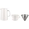 Kaffemaskine for langsom brygning SLOW COFFEE 24 cm, glas, Alessi